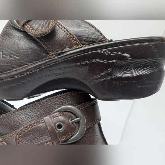 BOC Born size 9 brown leather clogs in excellent condition - Picture 9 of 16